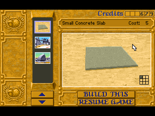 Dune II Construction Yard