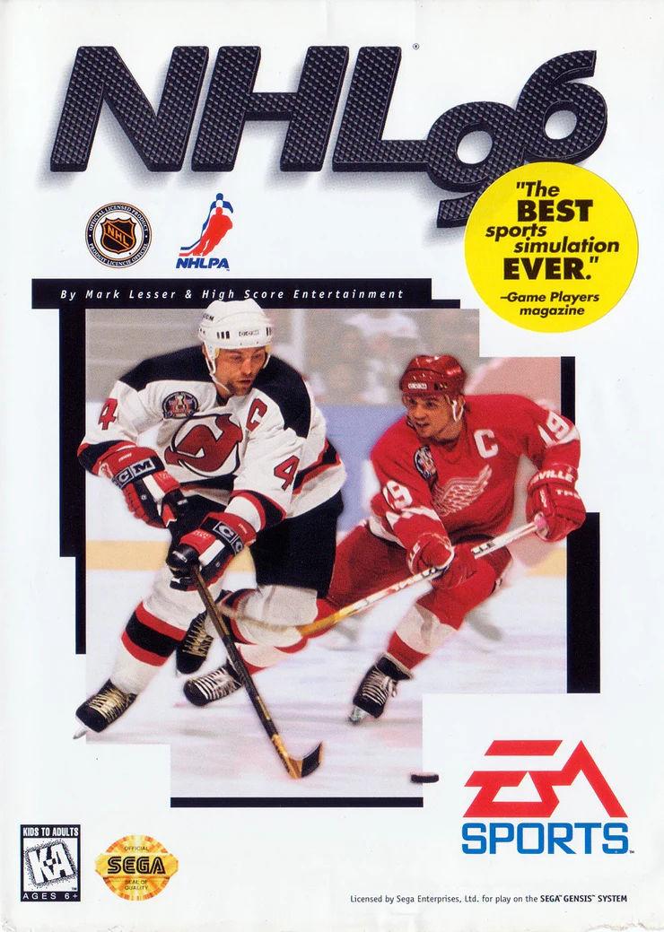 NHL ’96 on Sega Genesis: The Greatest Hockey Game Ever Made