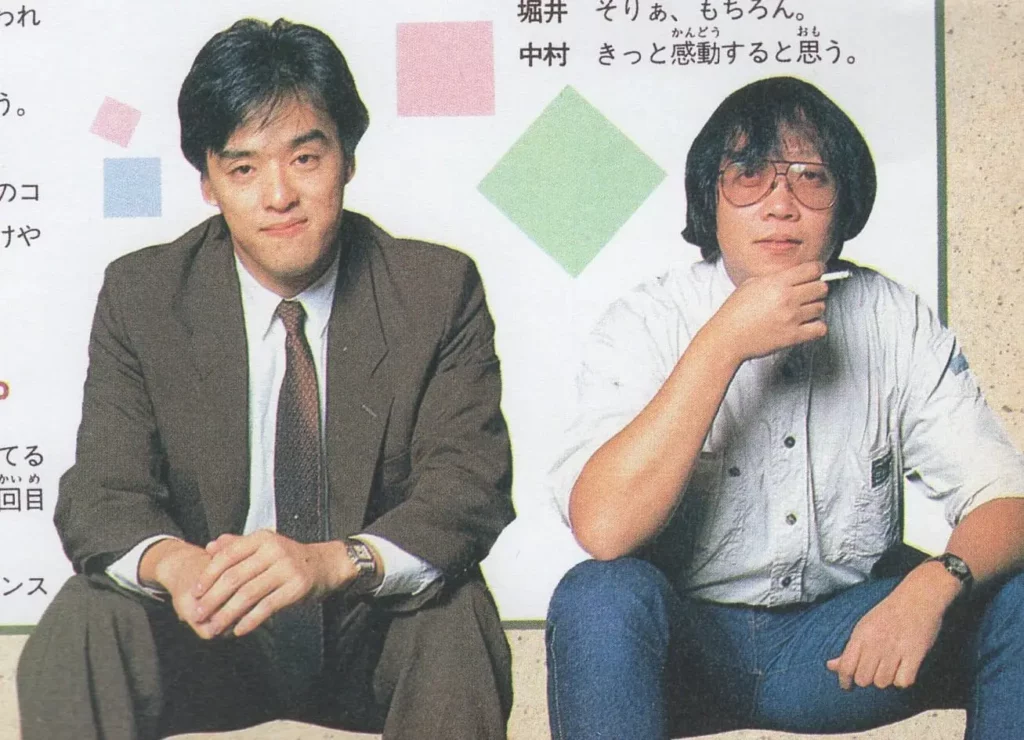 Koichi Nakamura and Yuji Horii