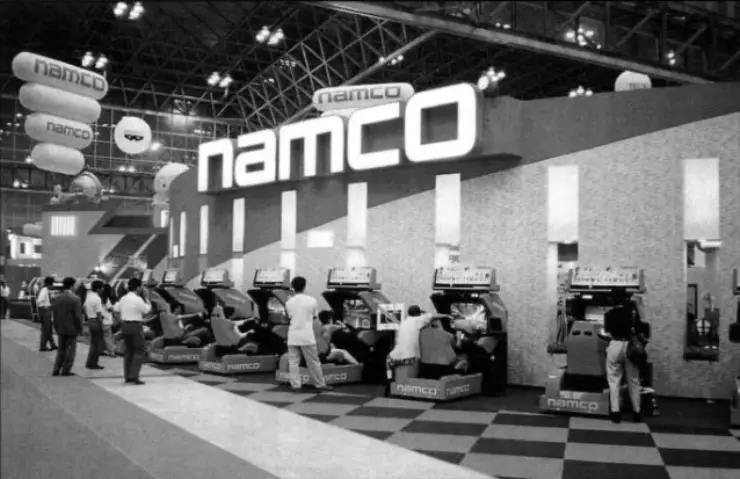 Namco's Ridge Racer dominated the 1993 Amusement Machine Show in Tokyo