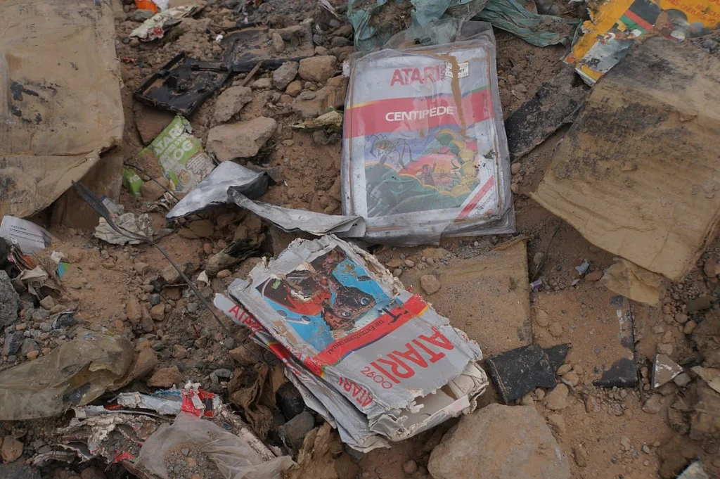 The video game bust of 1983 led Atari to dump thousands of games in a landfill in New Mexico