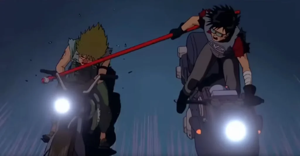 Biker gang chase scene in Akira was one of the inspirations for the Genesis game Road Rash.